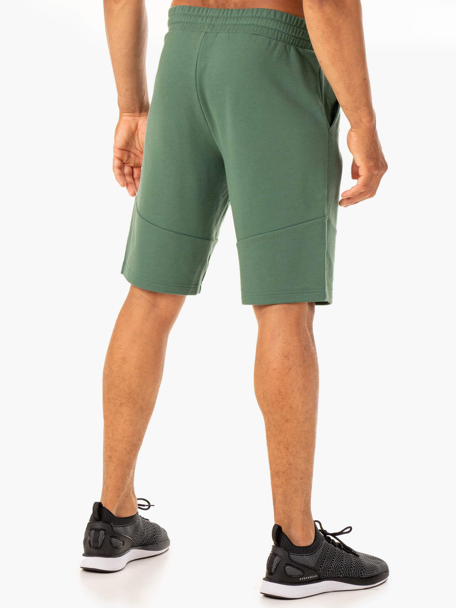 Limitless Track Shorts for Men - Breathable Running Shorts with Pockets, Forest Green - Perfect for Gym, Jogging & Outdoor Workouts