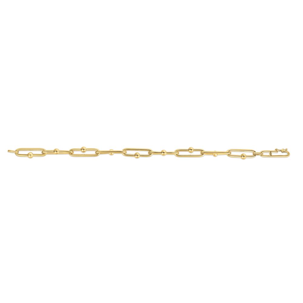 14K Gold Elongated JAX Pendant Necklace for Women - Elegant Layering Jewelry for Everyday Wear & Special Occasions