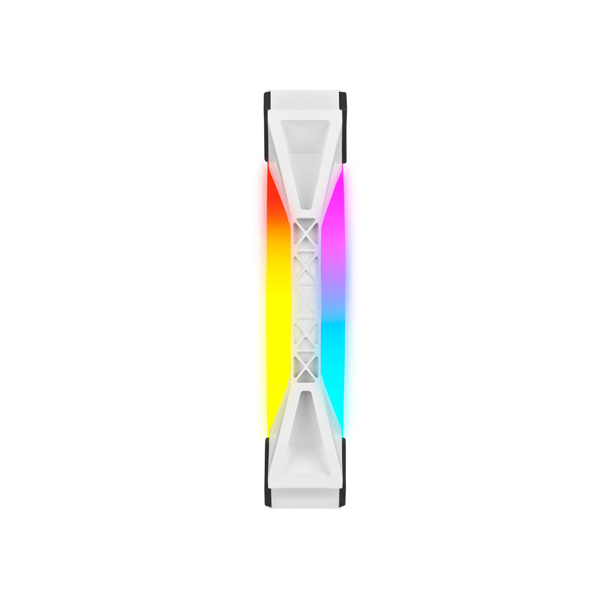 Corsair iCUE QL140 140mm RGB LED PC Cooling Fan - White Single Pack - High Performance Case Fan for Gaming PC & Desktop Computer Cooling