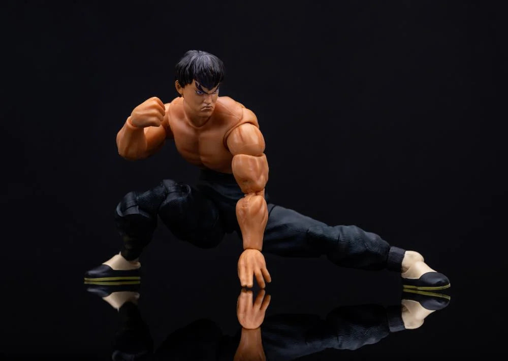 Ultra Street Fighter II: The Final Challengers Fei Long 1/12 Scale Action Figure - Collectible Fighting Game Character Model for Display & Gaming Battles