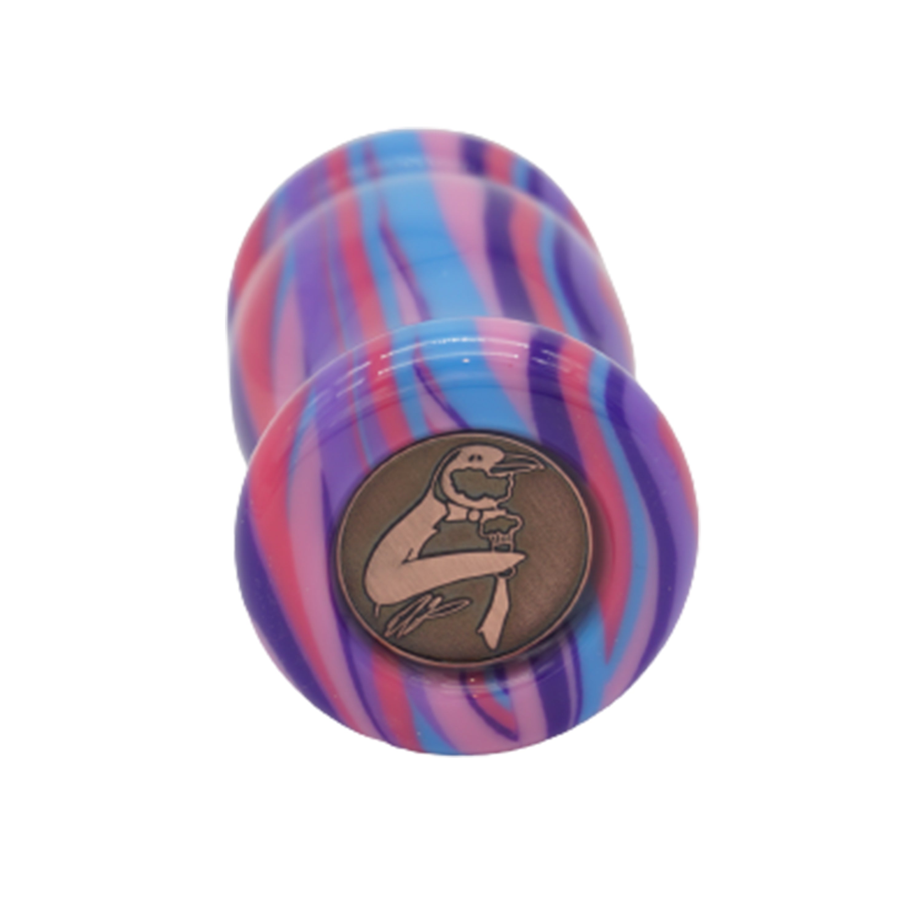 Premium Handcrafted Purple Haze Shaving Brush Handle - Fits 24mm & 26mm Knots - Perfect for Wet Shaving & Grooming Gifts for Men