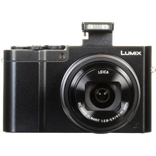 Panasonic LUMIX ZS100 4K Digital Camera 20.1MP 1-Inch Sensor 10X Optical Zoom Point and Shoot Camera with WiFi & 4K Video - Perfect for Travel Photography, Vlogging, and Everyday Use [Black]