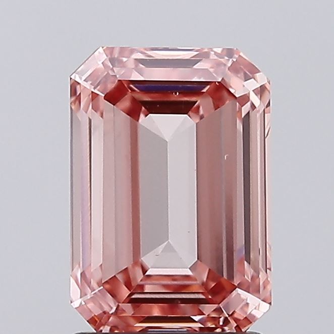 2.05 Carat Emerald Cut Lab Grown Diamond - Eco-Friendly & Affordable Engagement Ring Center Stone for Wedding Jewelry