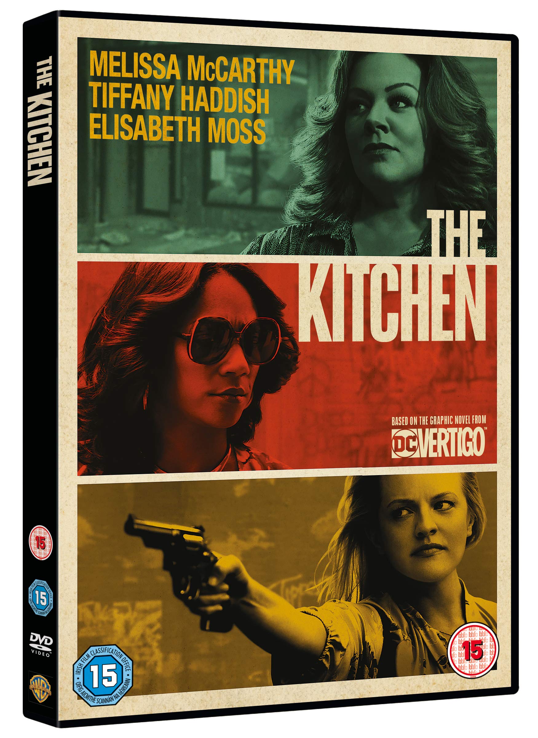 The Kitchen [DVD] [2019] - Crime Thriller Movie Starring Melissa McCarthy - Perfect for Movie Nights & Crime Drama Fans