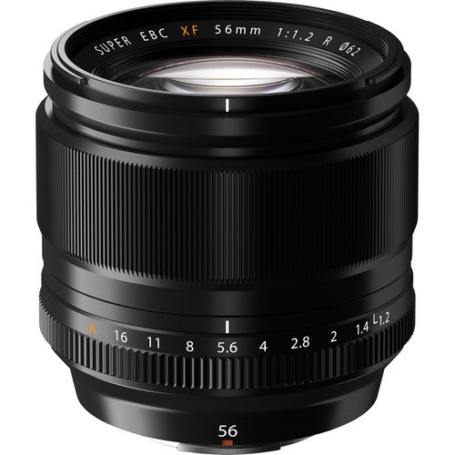 Fujifilm XF 56mm f/1.2 R WR Lens - 67mm Filter Size - Fast Aperture Portrait Prime Lens for Fuji X-Mount Cameras - Perfect for Professional Photography, Street Shots & Low Light Conditions (Open Box - No Pouch)