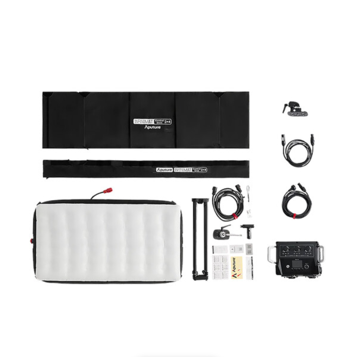 Aputure INFINIMAT Tunable RGB LED Light Mat with Inflatable Airbag - 2x4ft Studio Lighting for Photography, Videography & Content Creation - Perfect for YouTube, TikTok, Live Streaming & Product Shoots