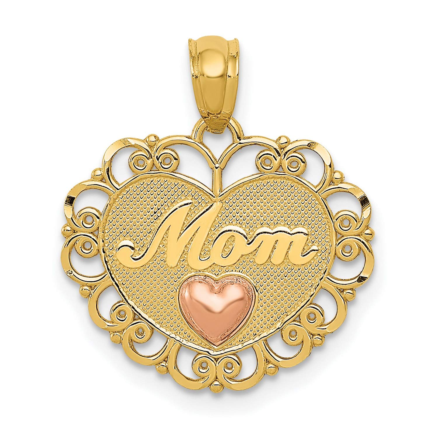 14K Two-Tone Rose Gold & Yellow Gold 