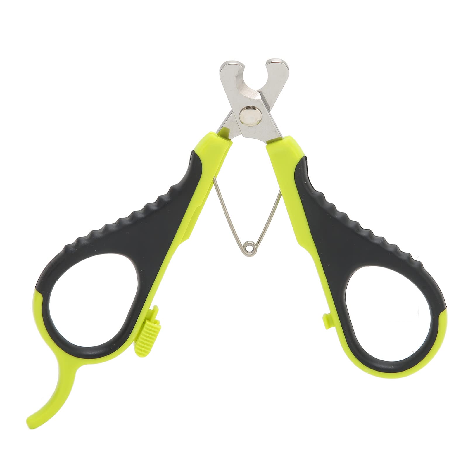 GLOGLOW Pet Nail Clipper with Wide Blade & Comfort Grip - Safe Dog & Cat Nail Trimmer with Elbow Spring for Puppies, Kittens & Birds - Perfect for Home Grooming & Pet Care