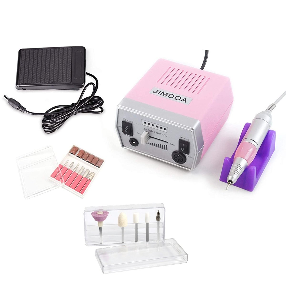 30000RPM Professional Electric Nail Drill Machine - JMD302 High Speed Manicure Pedicure Tool for Salon & Home Nail Care