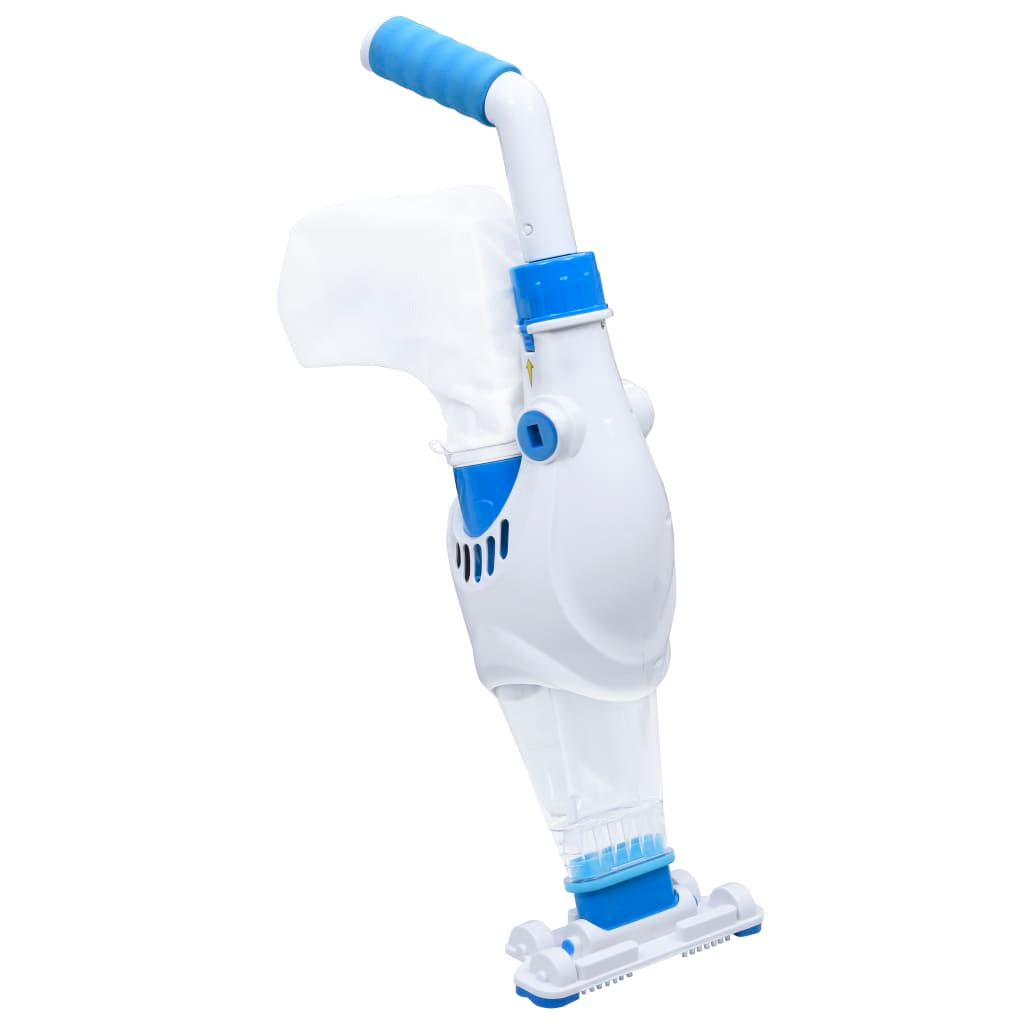 vidaXL Rechargeable Pool Vacuum Cleaner with Foam Handle | Cordless Automatic Swimming Pool Cleaner for Inground & Above Ground Pools | Perfect for Weekly Pool Maintenance & Debris Removal