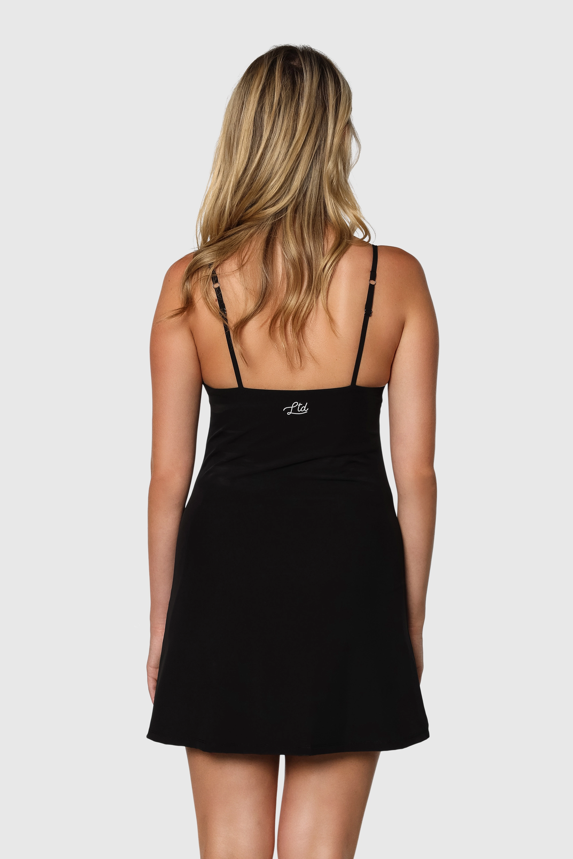 Active Black Dress for Women - Comfortable Workout & Yoga Dress - Perfect for Gym, Running, and Casual Wear