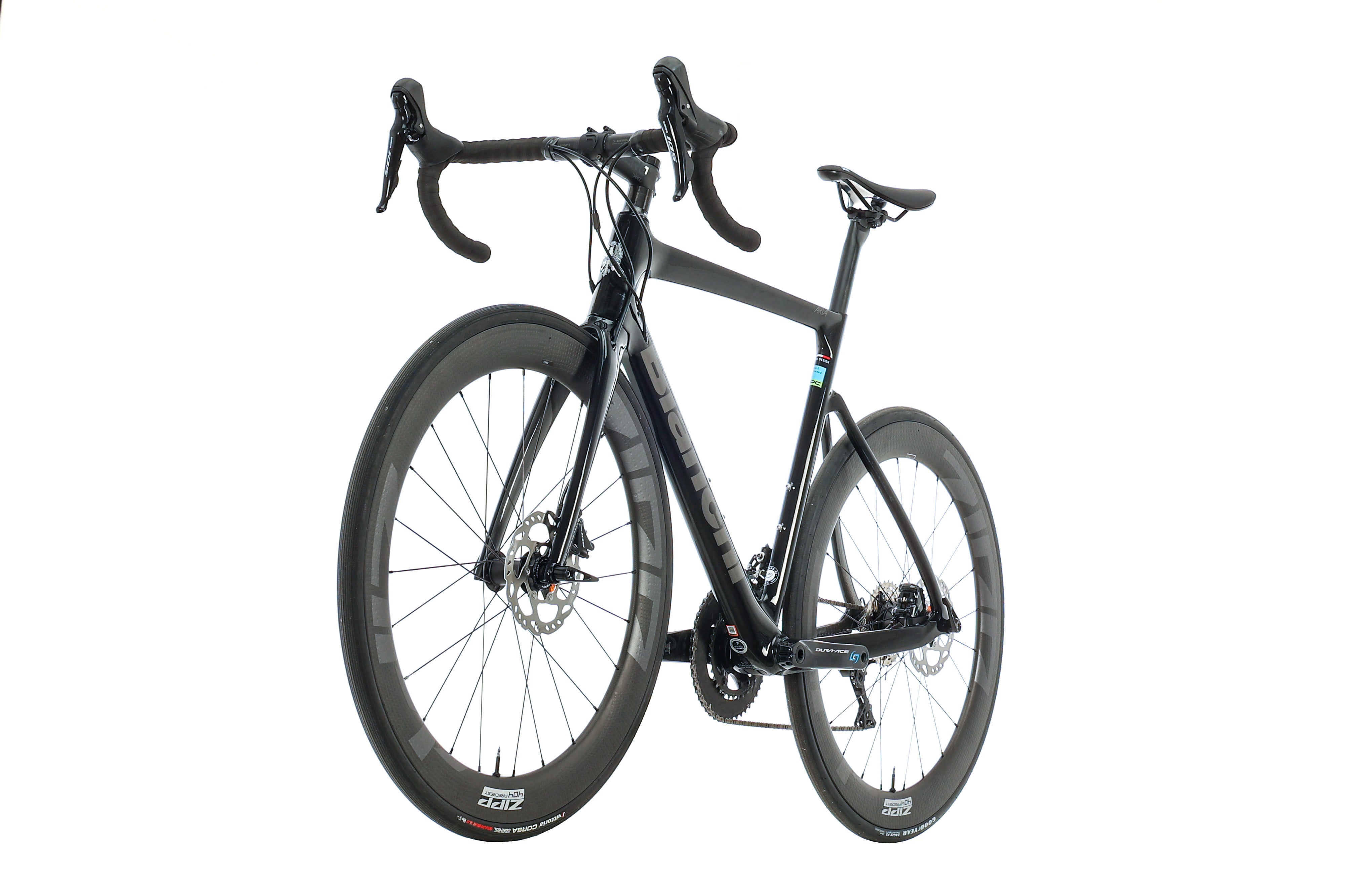 Bianchi Aria 105 Road Bike 2022 - 57cm Lightweight Carbon Frame, Shimano 105 Groupset | Perfect for Road Racing, Endurance Cycling & Commuting