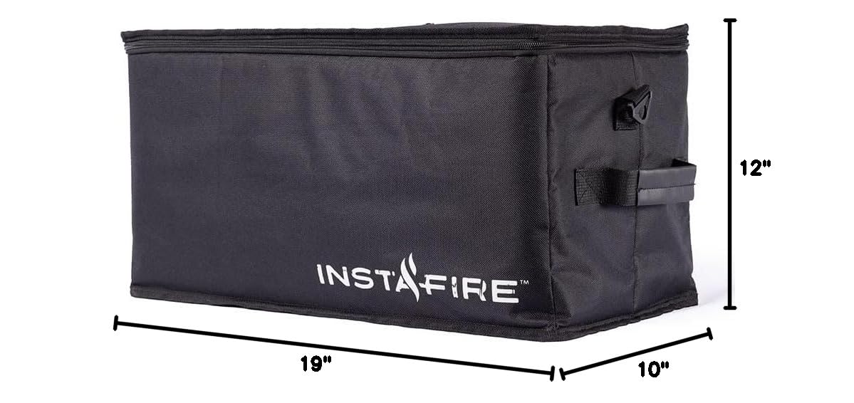 InstaFire Ember Oven Carrying Case - Portable Fire Pit Cover for Camping, Backpacking & Outdoor Cooking - Durable Protective Storage Bag for Grill & Fire Oven Accessories