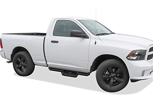 APS Stainless Steel Running Boards & Side Steps for Dodge Ram 1500 (2009-2018) & Ram 2500/3500 (2010-2024) - Heavy Duty Cab Length Nerf Bars for Off-Road Protection and Easy Entry/Exit