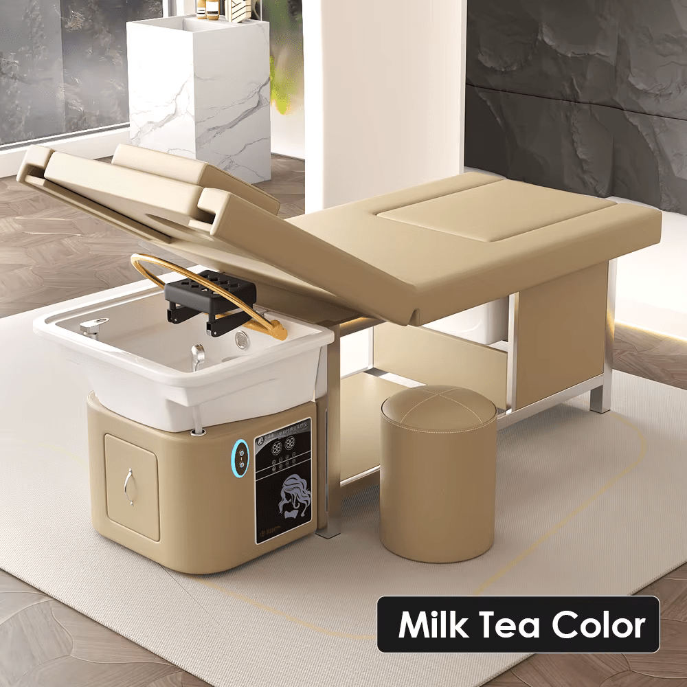 Cream Brown + Send the stool