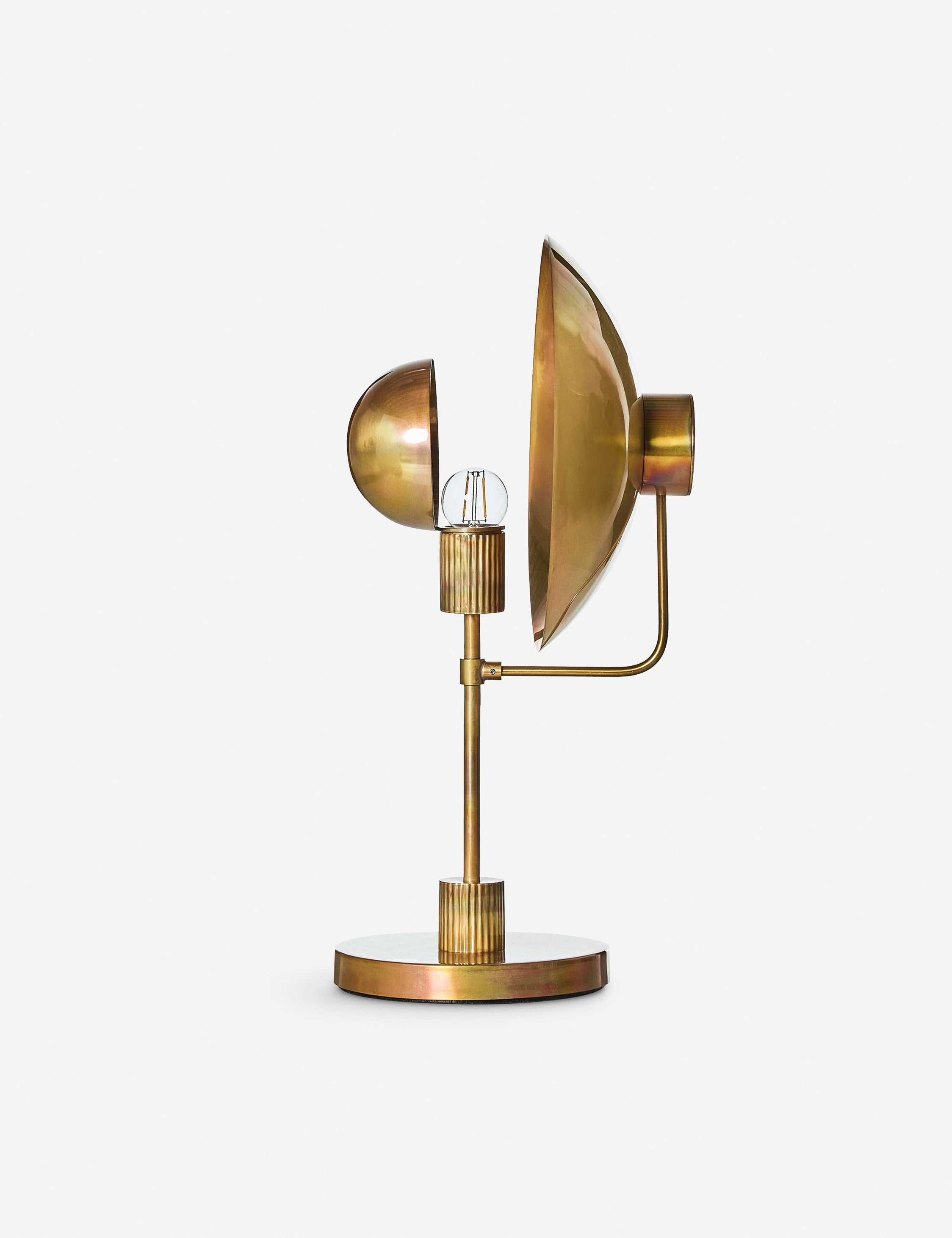 Modern Edgar Table Lamp - Adjustable LED Desk Light for Home Office, Bedroom & Study - Warm White & Cool White Dimmable Lighting for Reading, Working & Relaxing