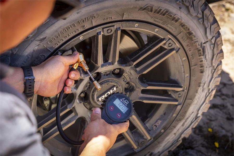 ARB E-Z Tire Deflator with Extended Valve Stem - ARB510L for Off-Roading, 4x4 & Jeep Adventures - Perfect for Air Pressure Adjustment on Trail Rides