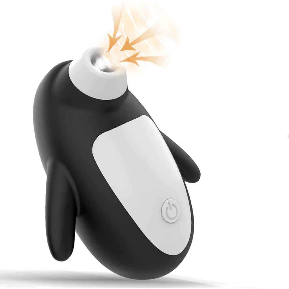 Premium Rechargeable Silicone Clitoral & Nipple Stimulator - 10 Powerful Suction Modes, Waterproof Air Pulse Massager for Women | Intimate Adult Sex Toy for Solo Play & Couples Foreplay | Discreet & Cute Design
