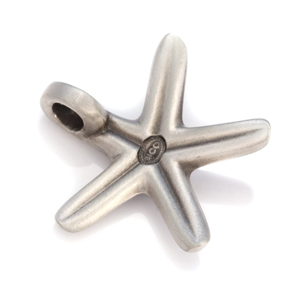 Ocean Celeste Crystal Starfish Pendant - Elegant Beach Jewelry for Women