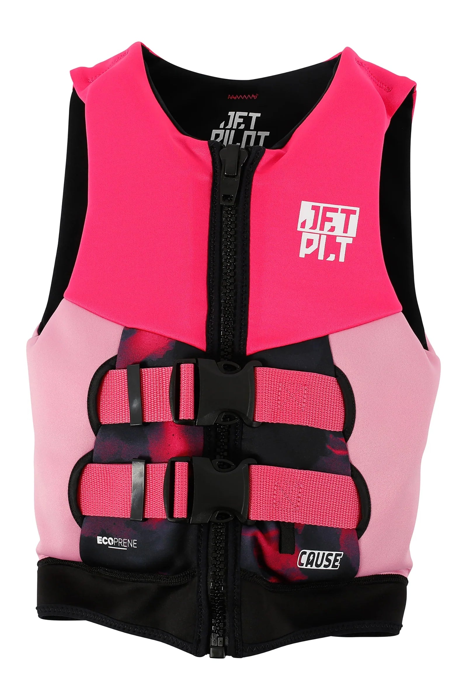 The Cause Girls Neoprene Life Vest for Swimming & Water Sports - Comfortable & Safe Pink Life Jacket for Kids & Toddlers | Perfect for Pool, Beach, Boating & Outdoor Water Activities