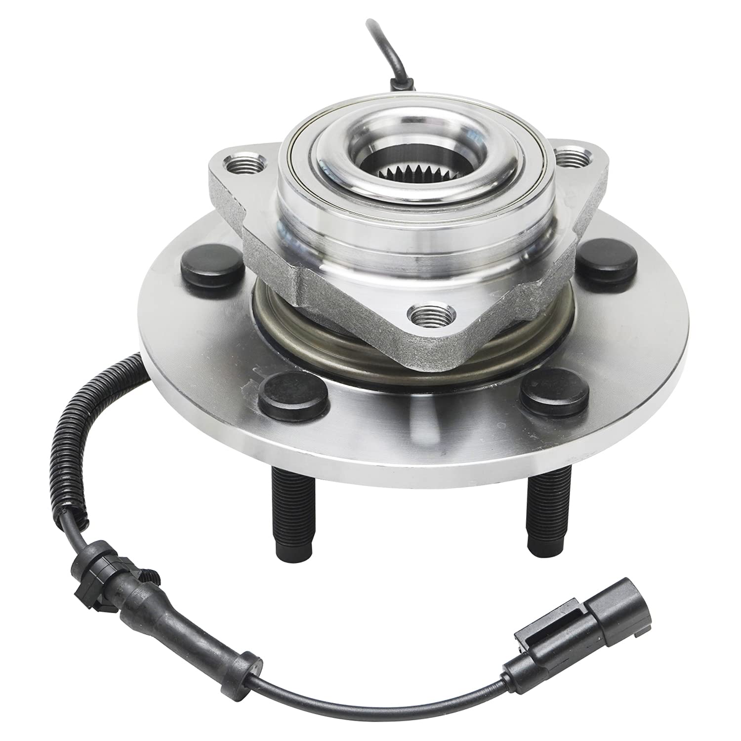 Detroit Axle - 2 Front Wheel Bearing Hubs Assembly Set Replacement Pair for 2009-2011 Dodge Ram 1500 & 2010 Models - Perfect for Off-Roading, Towing, and Daily Driving
