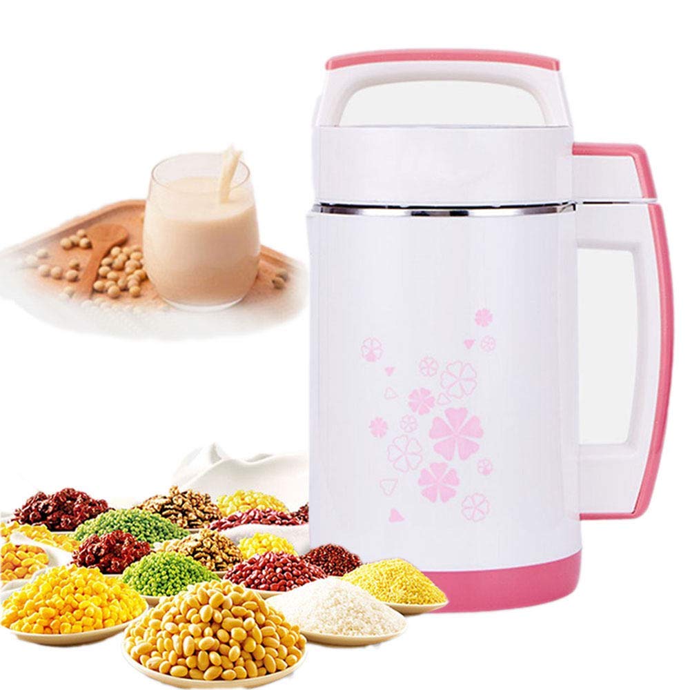 BGSFF 2L Soy Milk Maker with Rice Paste Function - 800W Stainless Steel Filter-Free Automatic Heating Soybean Milk Juicer - Intelligent Control Panel - Perfect for Home Breakfast, Vegan Drinks & Healthy Smoothies