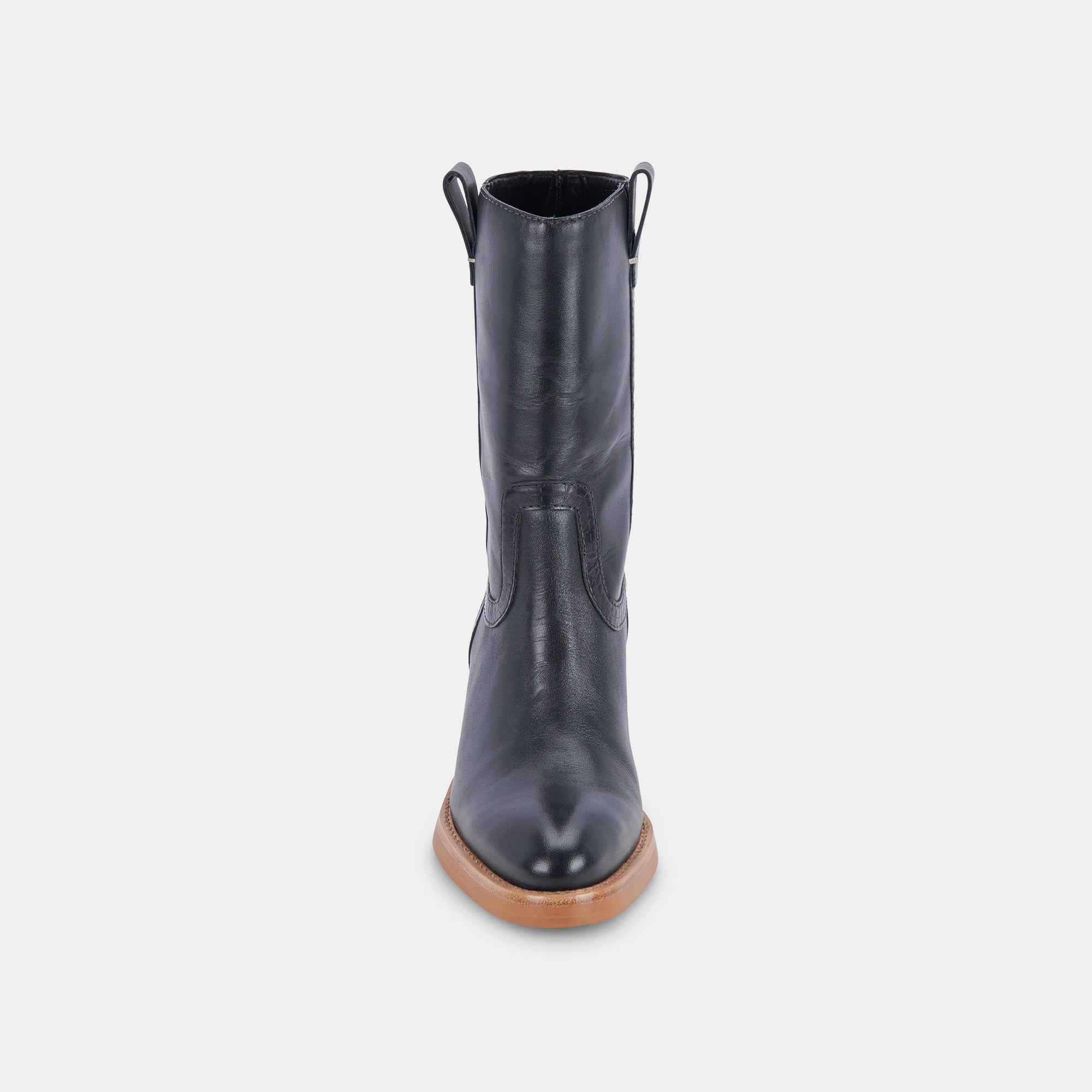 Black Leather Ankle Boots for Women - Stylish & Comfortable Chelsea Boots for Casual Wear, Work & Outdoor Activities