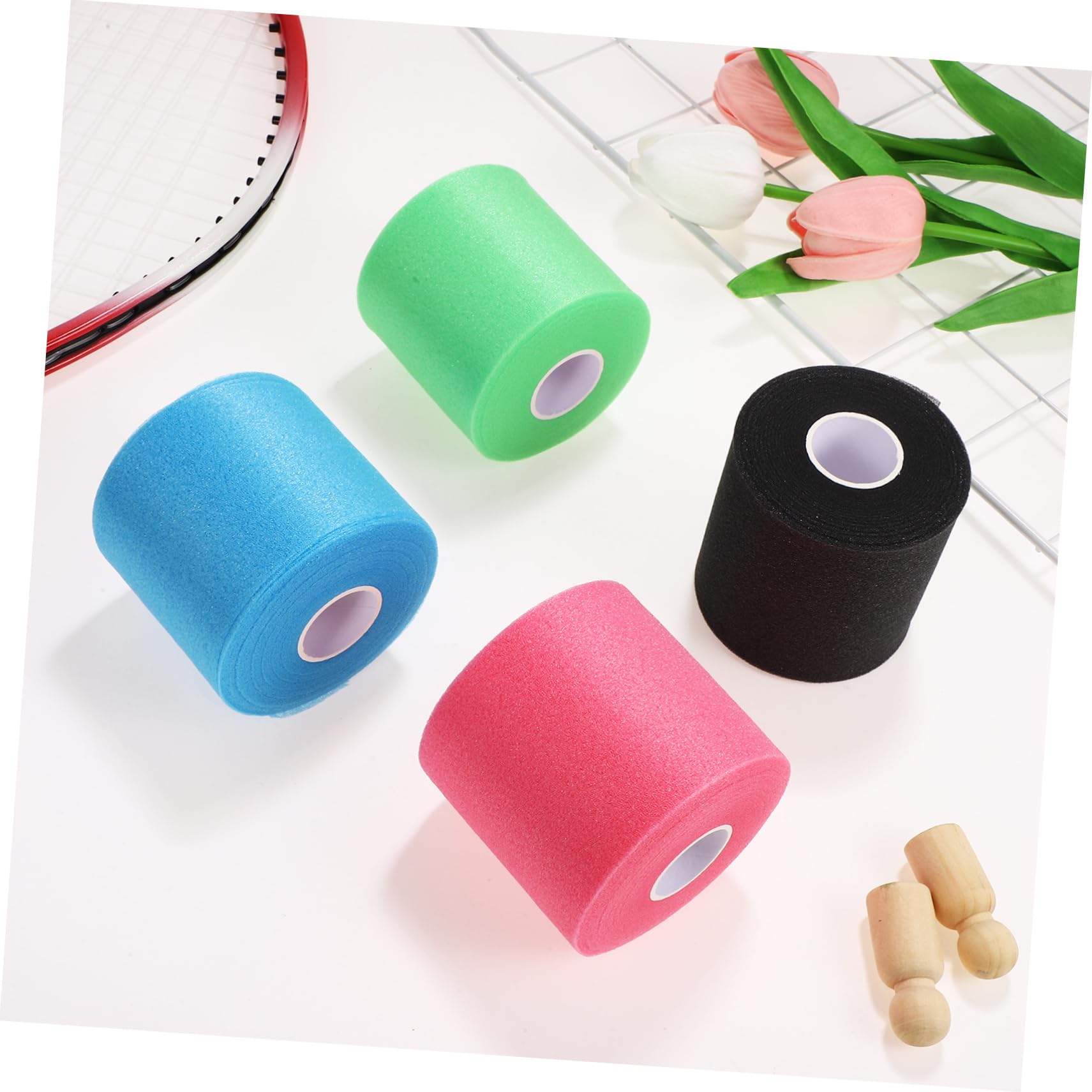 **Gatuida Athletic Tape Wrist Wrap – Soft Sponge Pre-Wrap Tape for Sports, Large Size, Comfortable Fit – Ideal for Basketball, Weightlifting & Injury Support**