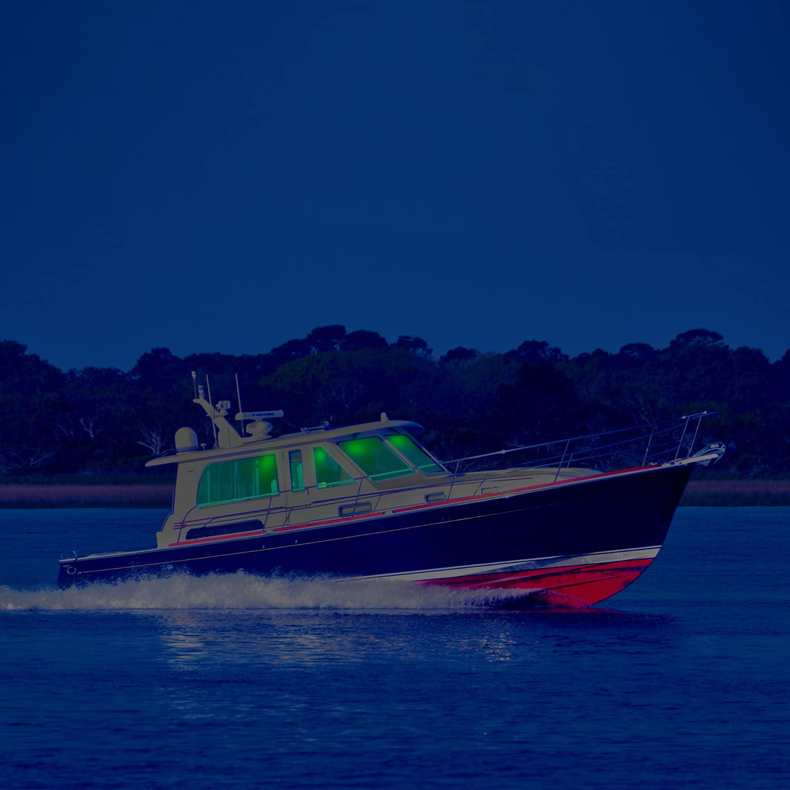 12V RGBW Waterproof LED Marine Courtesy Lights - 3 Inch Flush Mount Boat Interior Lighting for Cabin, Deck & Galley | Durable & Energy Efficient
