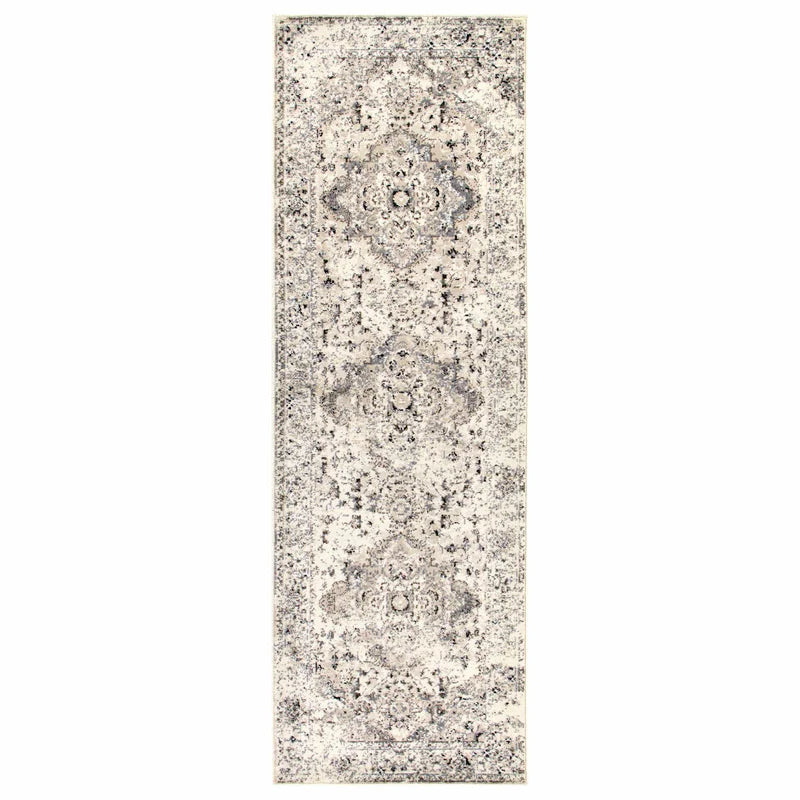 Stylish Nysa Floral Geometric Diamond Pattern Indoor Area Rug - Perfect for Living Room, Bedroom, and Home Decor
