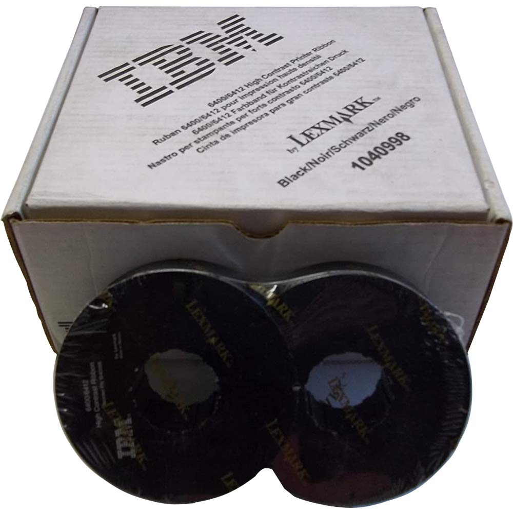 Lexmark 1040995 & 1040998 Compatible Printer Ribbons - High-Quality Replacement for Lexmark Printers | Perfect for Office Documents, Shipping Labels & Barcode Printing
