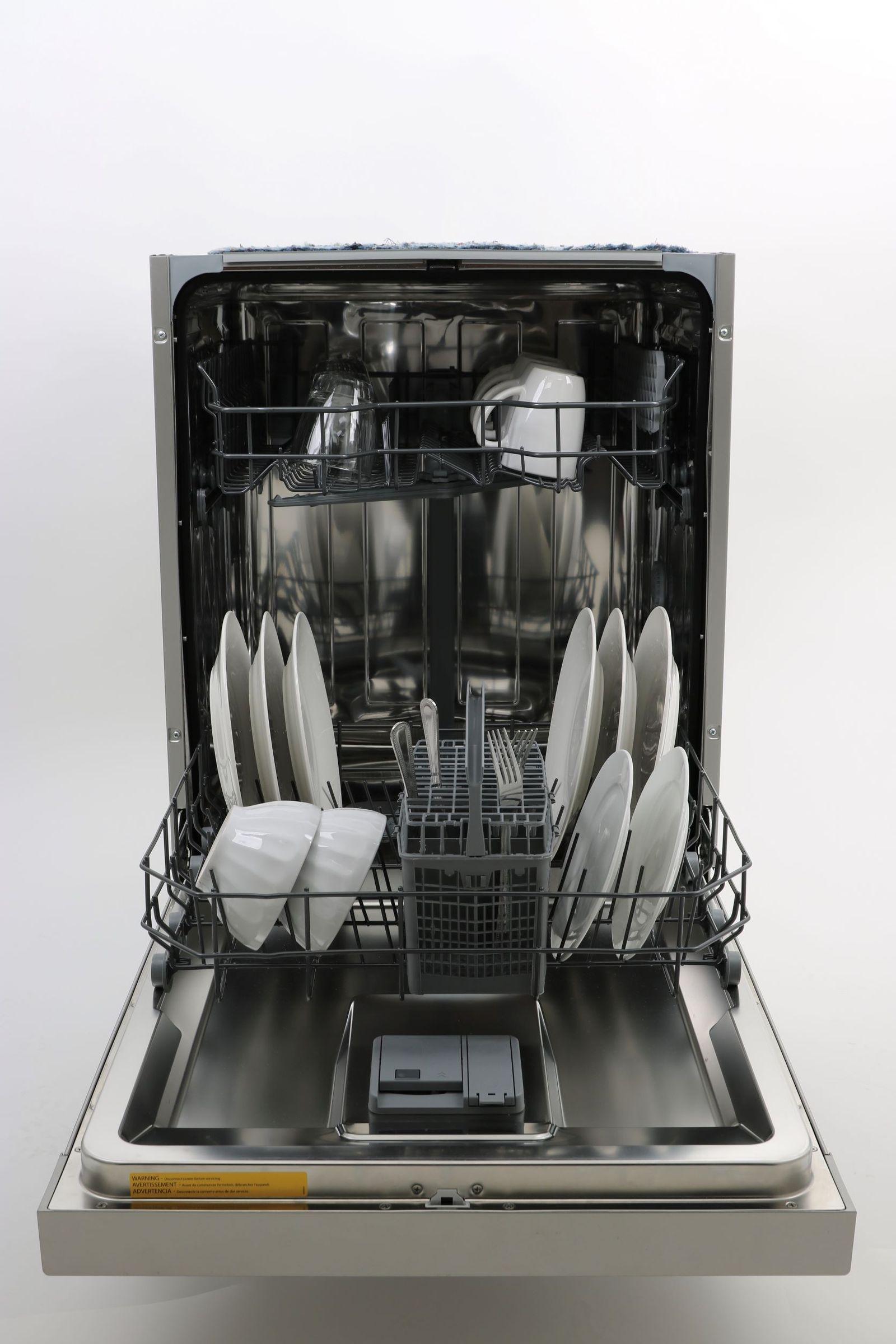 Avanti DWF24V3S 24 Inch Built-In Dishwasher - Energy Star Certified, Ultra Quiet Operation, Stainless Steel Interior - Perfect for Modern Kitchens and Small Spaces