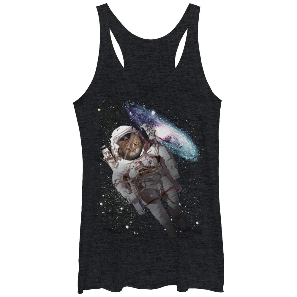 Lost Gods Meoter Space Women's Racerback Tank Top - Breathable Workout Top for Yoga, Gym & Running - Trendy Athletic Wear for Fitness & Casual Style