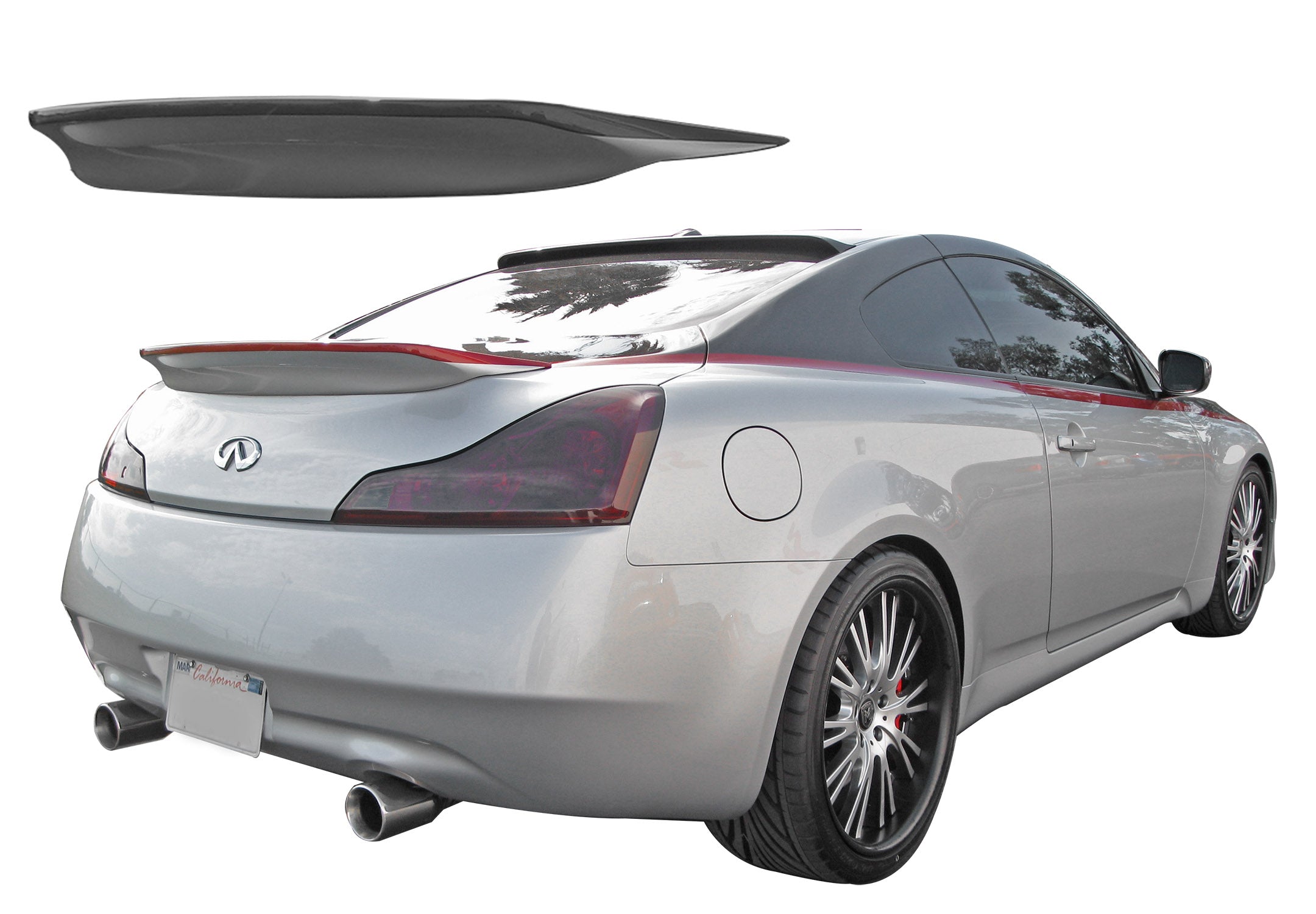 2008-2015 Infiniti G37 & Q60 Coupe Rear Trunk Spoiler - KB11923 - Perfect Fit for Sporty Style & Enhanced Aerodynamics
