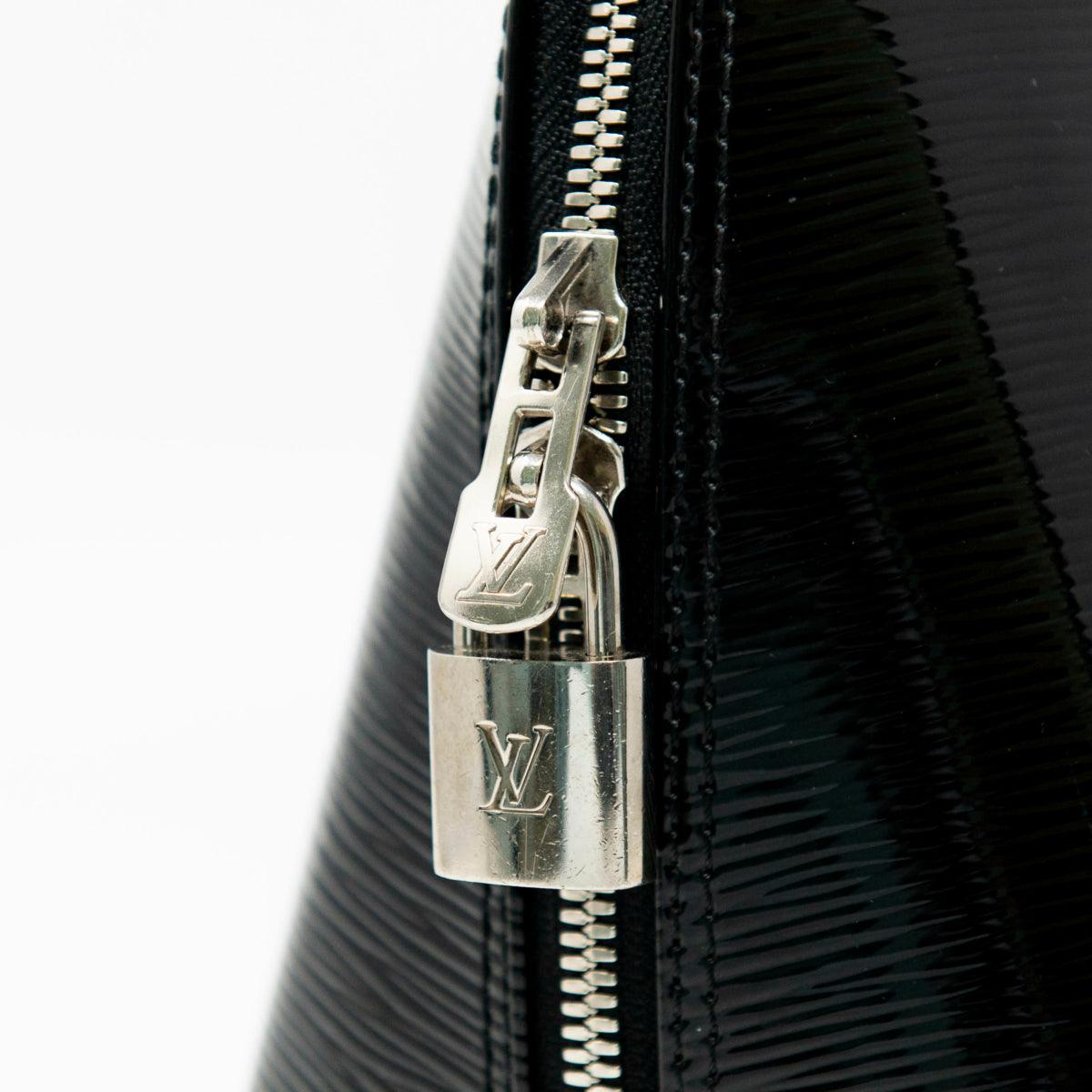 Authentic Louis Vuitton Alma PM Black Epi Leather Crossbody Bag - Luxury Handbag for Women, Perfect for Work, Travel & Evening Events