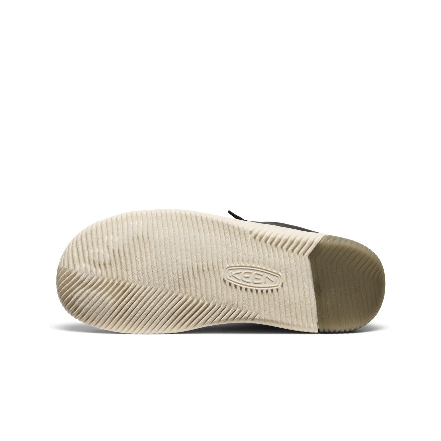 KNX Men's Leather Sneakers - Black & Star White | Comfortable & Stylish Casual Shoes for Walking, Travel & Everyday Wear