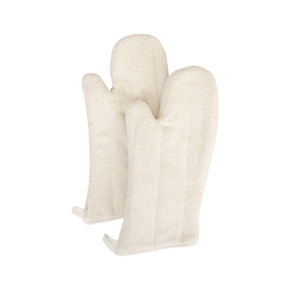 Heat Resistant Oven Mitts - Extra Long 17
