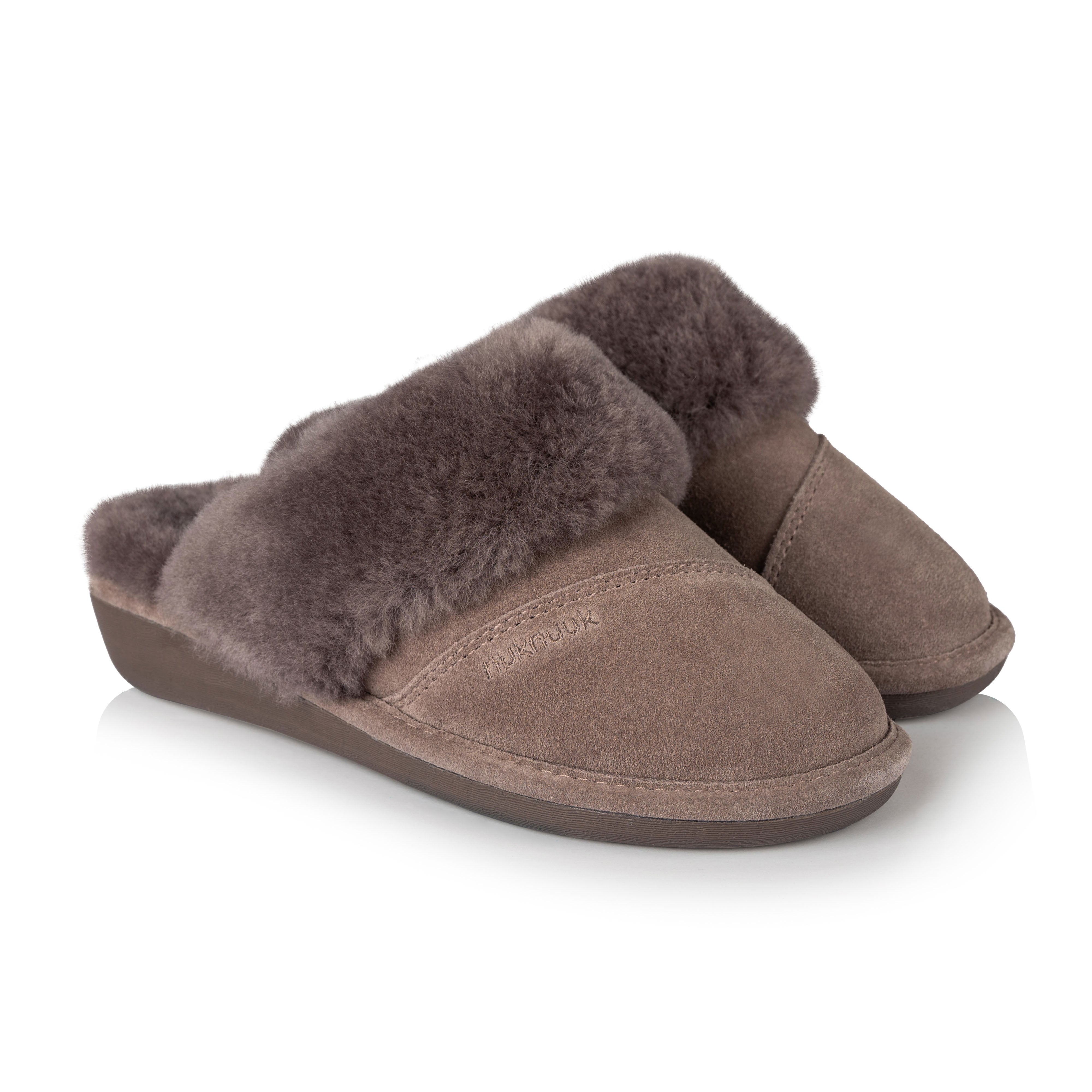 Joy Women's Soft Plush Memory Foam Slippers - Cozy Indoor House Shoes for Relaxation & Comfort (Cinder) - Perfect for Lounging, Spa Days & Cold Winter Nights