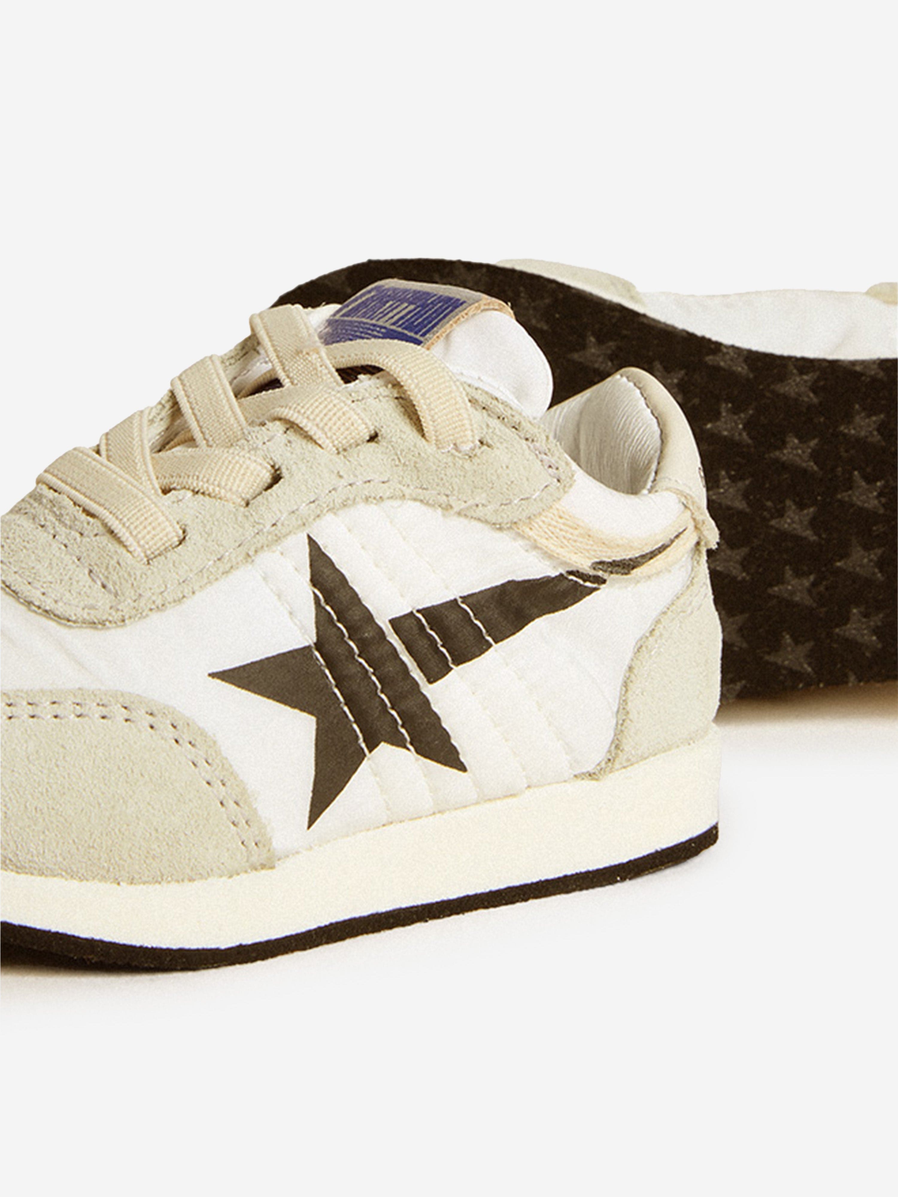 Best White Baby Marathon Trainers - Lightweight & Comfortable First Walking Shoes for Toddlers - Perfect for Running, Playtime & Outdoor Activities