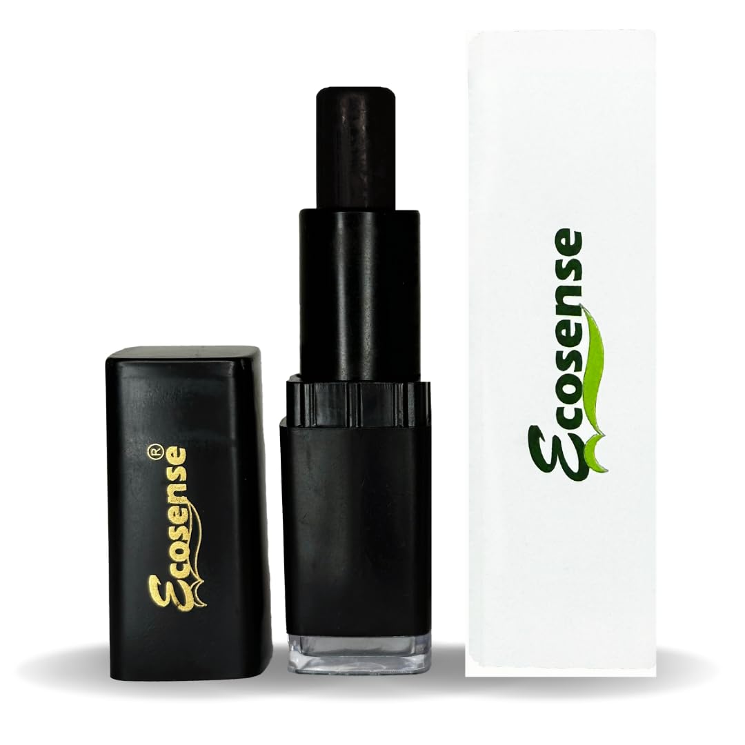 ECOSENSE Temporary Hair Color Stick Combo - Black & Blonde | Root Touch Up for Gray Hair | Quick & Mess-Free Hair Dye | 4g Each | Perfect for Travel, Parties, and Daily Gray Coverage
