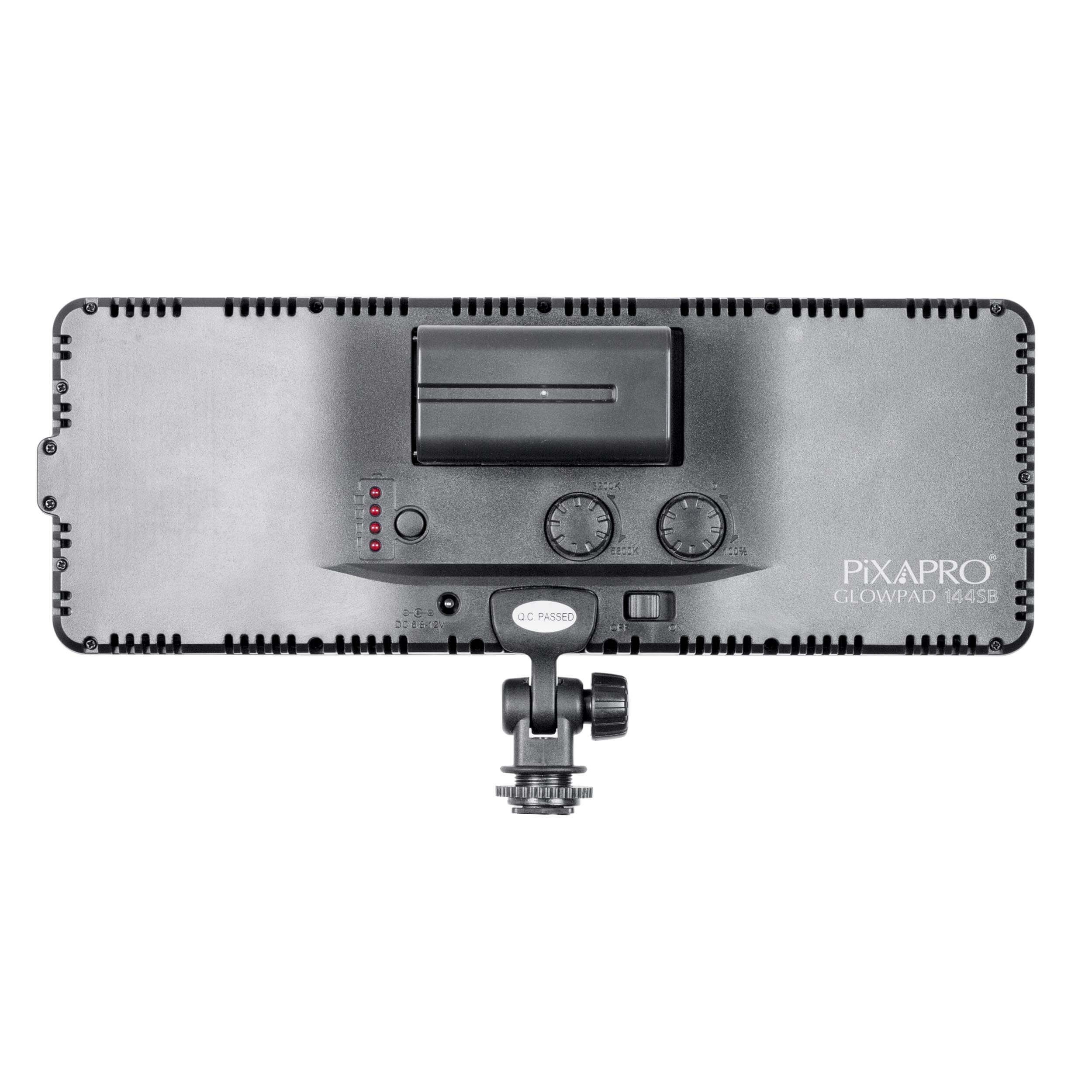 GLOWPAD 144SB LED Light Pad with 9V 2.5A DC Power Adapter & Protective Padded Case - Ultra-Thin A4 Tracing Light Box for Artists, Designers, Tattoo Stencils, Diamond Painting & Craft Projects