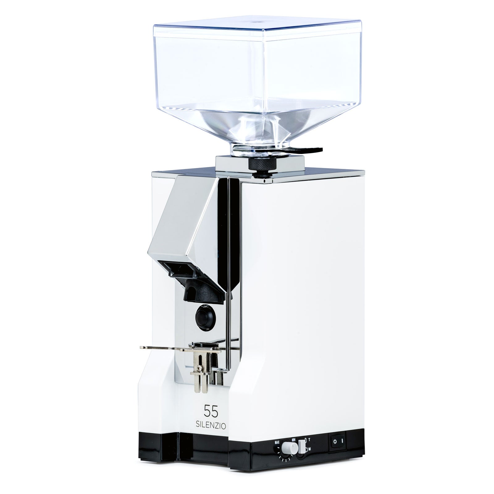 Eureka Mignon Silenzio 55 Espresso Grinder - Quiet Coffee Bean Grinder for Home Baristas, Perfect for Espresso, Latte & Cappuccino - Compact & Low Noise Design for Kitchen or Coffee Shop Use
