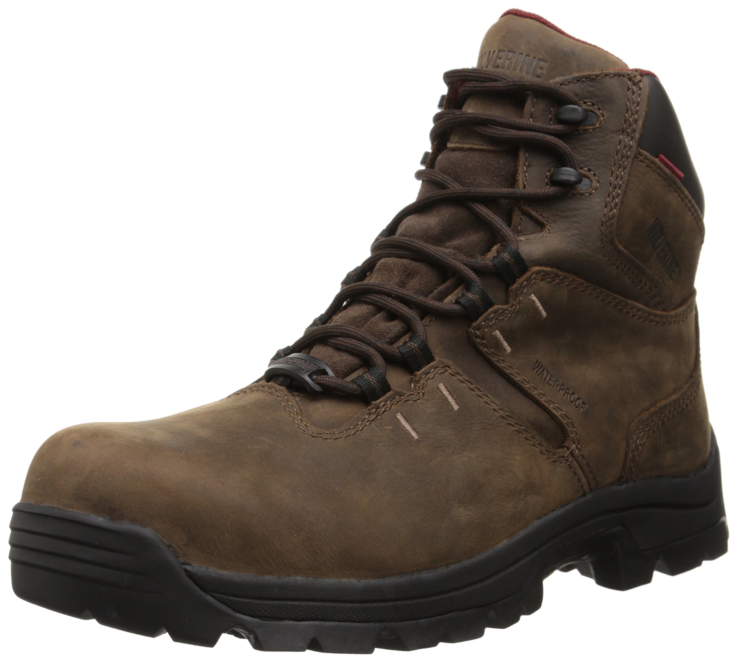 Wolverine Men's Bonaventure Waterproof Hiking Boots - Durable Outdoor Shoes for Trekking, Camping & Mountain Climbing