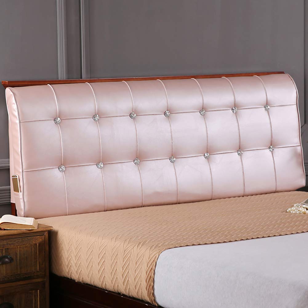 Comfortable Large Sofa Bed Wedge Pillow with Removable Cover - Upholstered Headrest, Back Support for Reading, Office & Lumbar Relief - Perfect for Living Room, Bedroom & Home Decor