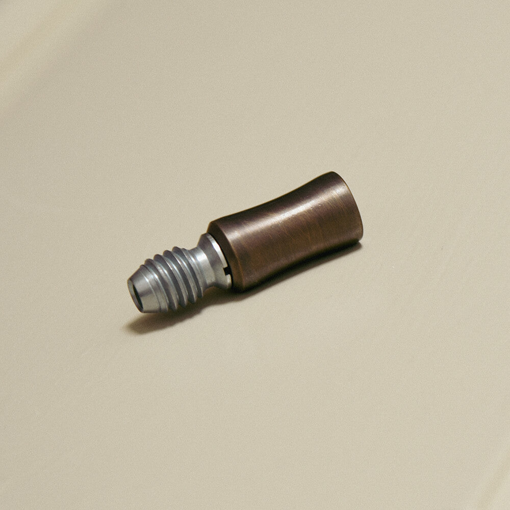 Vintage Distressed Antique Brass Concave Sash Window Stop - Heavy Duty Door Stopper for Home, Office & Historic Building Restoration