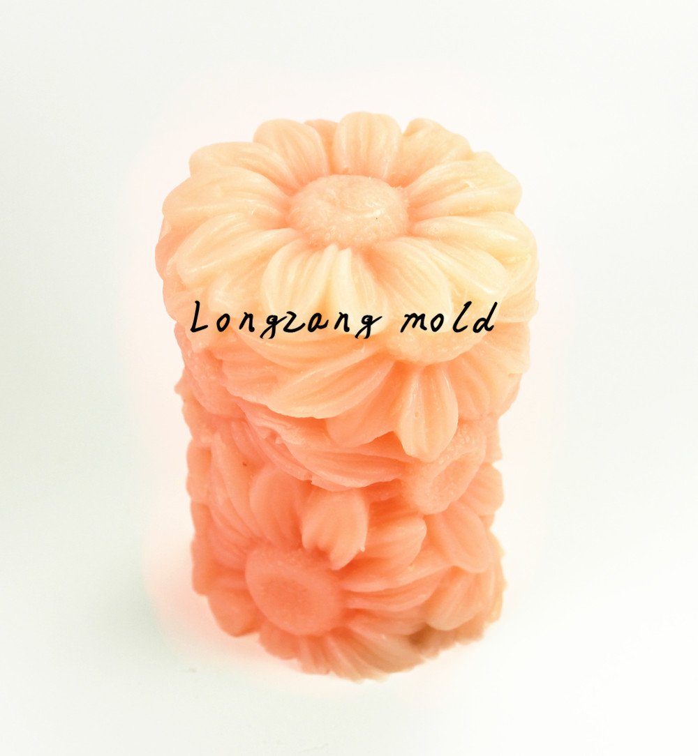 Premium Silicone Candle & Soap Molds S0246 - Floral DIY Crafting Kit for Homemade Candles, Soaps, Resin Art - Perfect for Wedding Favors, Home Decor, Bath & Beauty Gifts