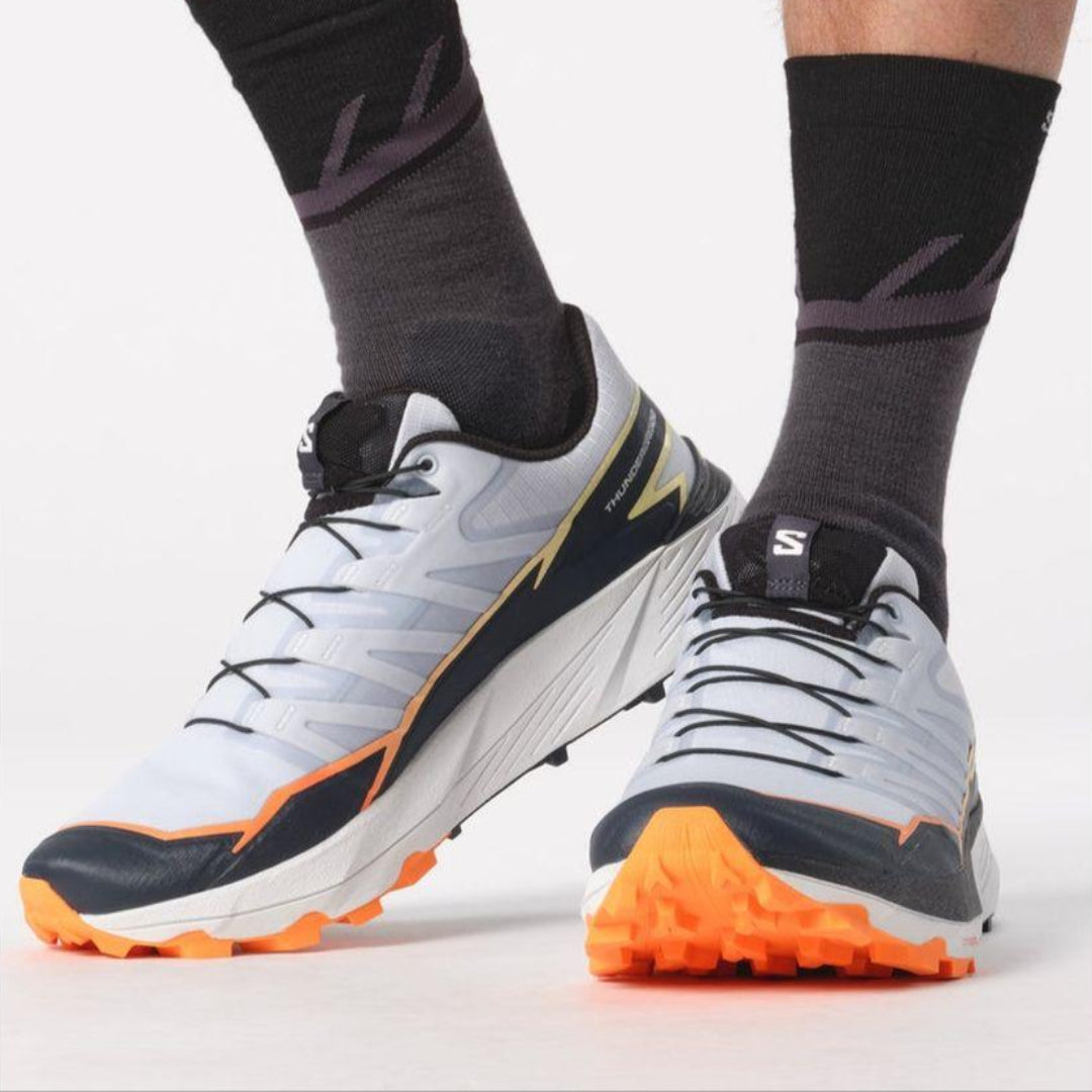 Salomon Men's Thundercross Trail Running Shoes - Lightweight Hiking & Outdoor Athletic Footwear for Trail Runners (L47295200) - Perfect for Mountain Trails, Hiking Adventures & Rough Terrain