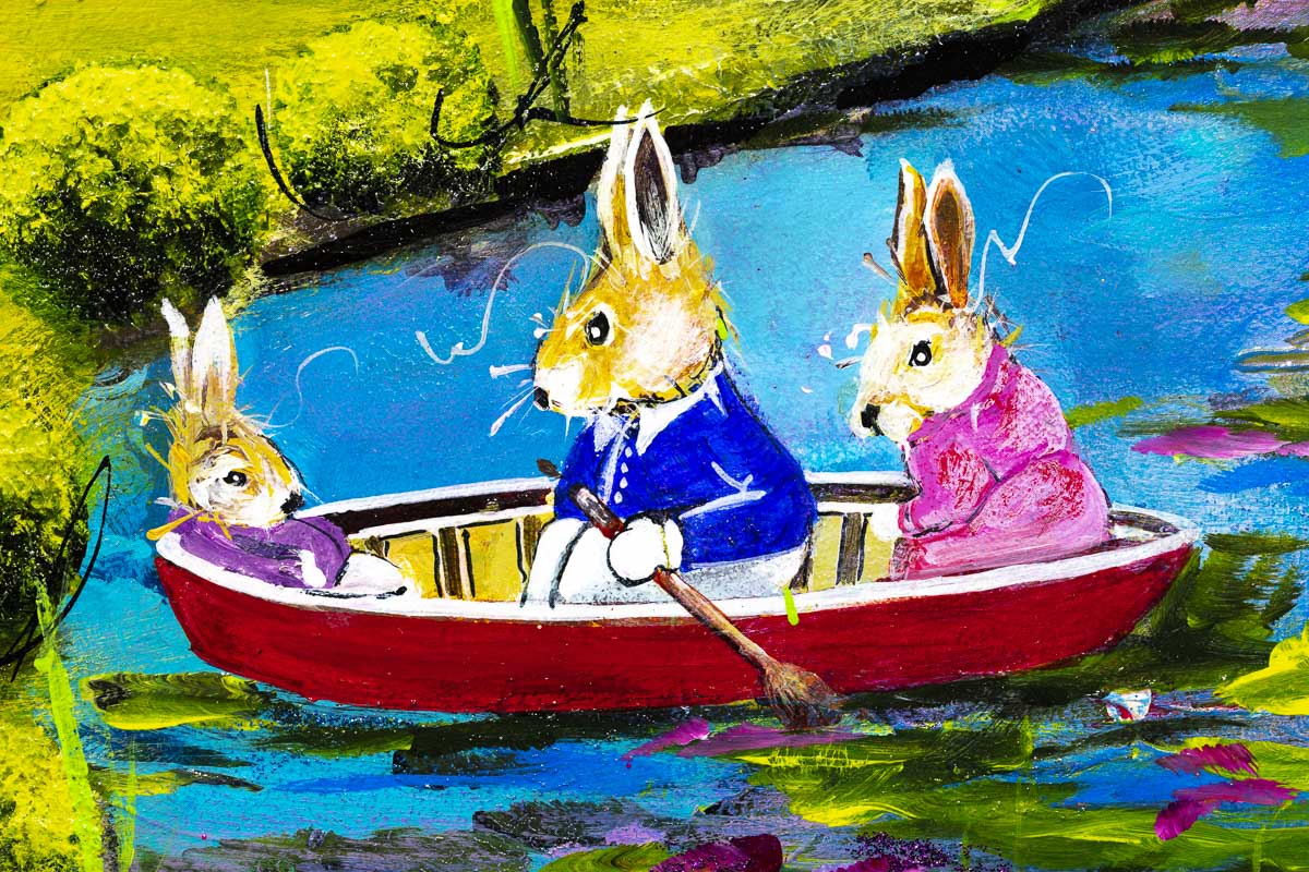 A Fine, Fine Day - Original Artwork for Sale | Perfect for Home Decor, Office Wall Art & Gift Ideas