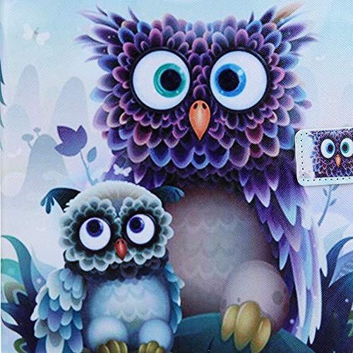 02# Blue Purple Owls