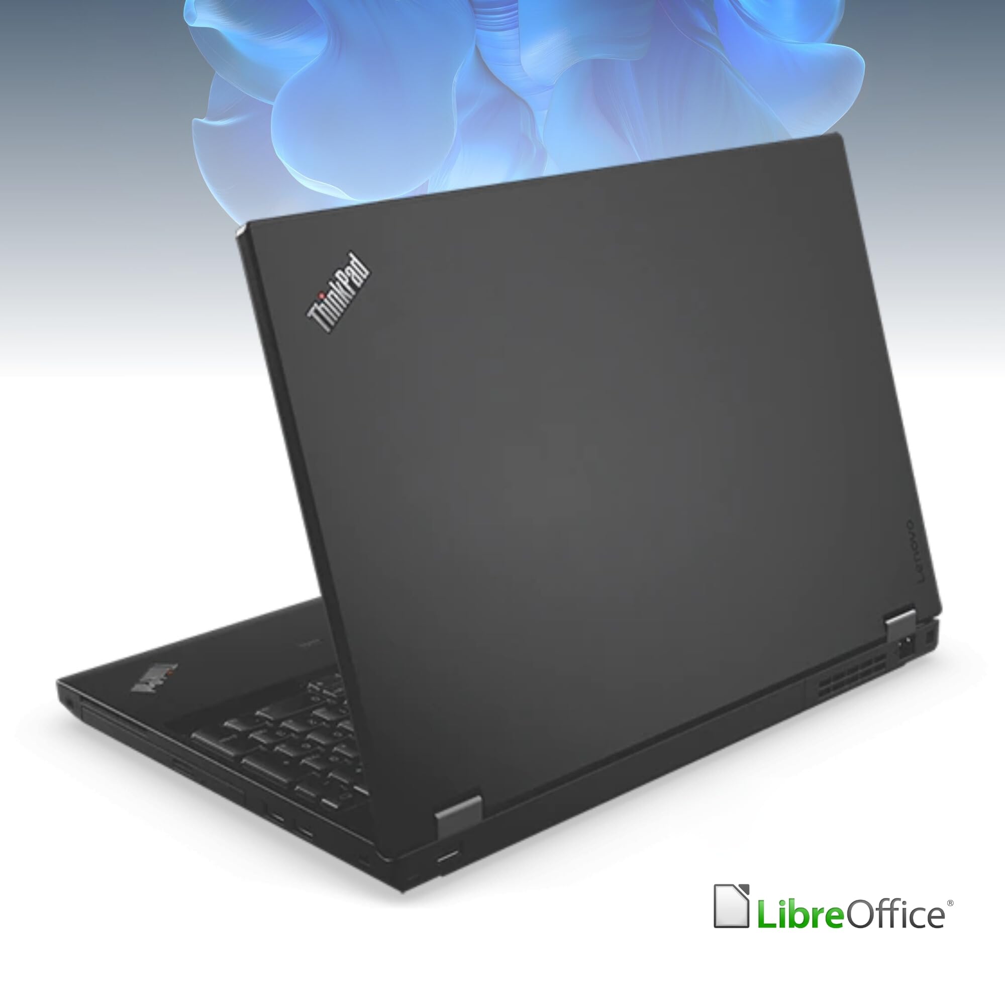 Refurbished Lenovo ThinkPad Laptop - Intel Core i5-6th Gen, 15.6